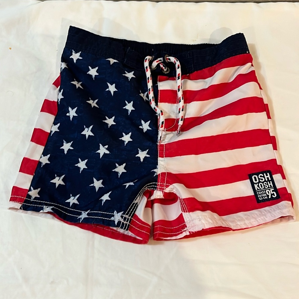 Oshkosh B’gosh Toddler USA Swim Trunks